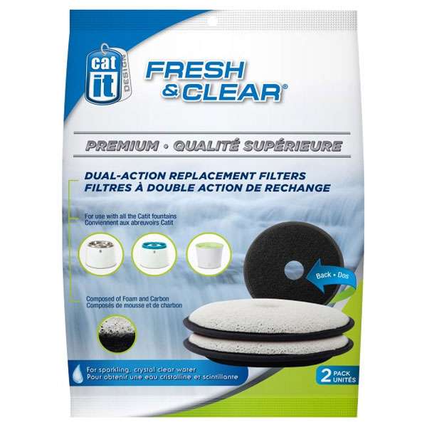CATIT Premium-Ersatzfilter für Fresh&Clear Trinkbrunnen