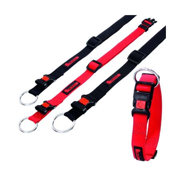 Karlie Teflon Halsband No Limit Schwarz - 25mmx45-65cm